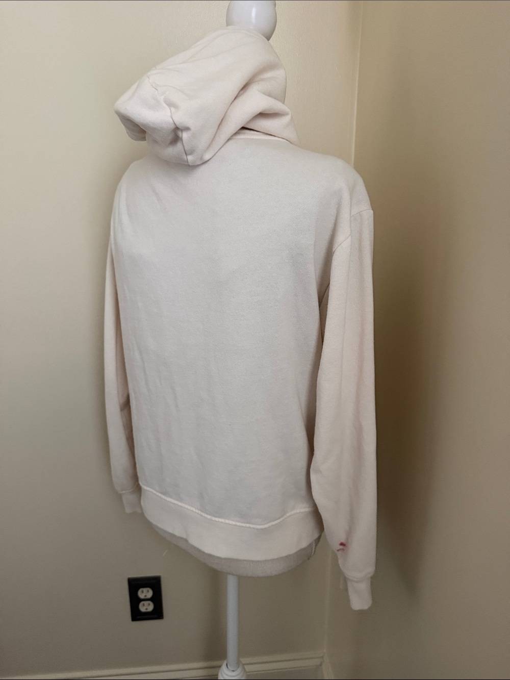 Hurley Cream Zip-Up Hoodie bwith Surf Patch - Picture 11 of 13